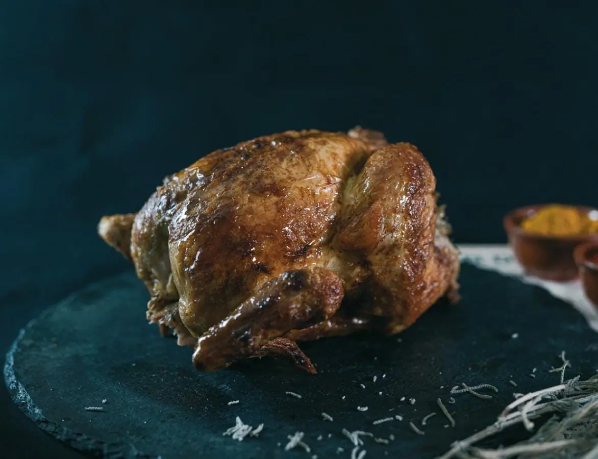 Pollo Asado Jugoso Asador del Sur